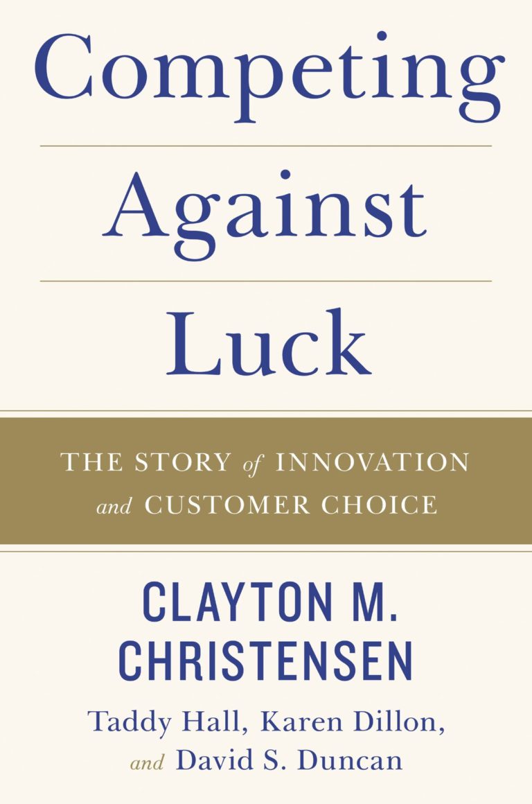 Cover of Competing Against Luck